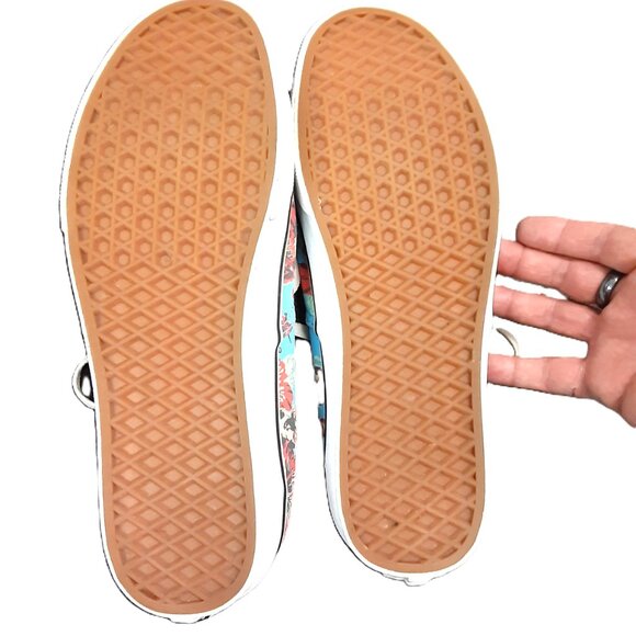 Vans Star Wars Flower Print Summer Beach Men Size 8.5, Woman Sz 10 Ships FAST - Picture 6 of 12